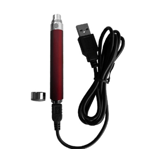 eGo 650 mAh USB Battery Red