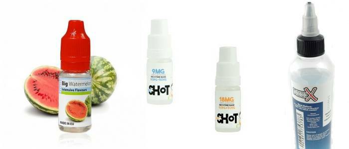 10ml Molinberry Concentrates and 10ml Nicshots