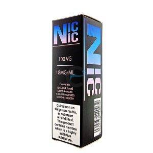10ml/18mg NicNic Nicshot 100% VG