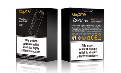 Aspire Zelos Mod - Packaging