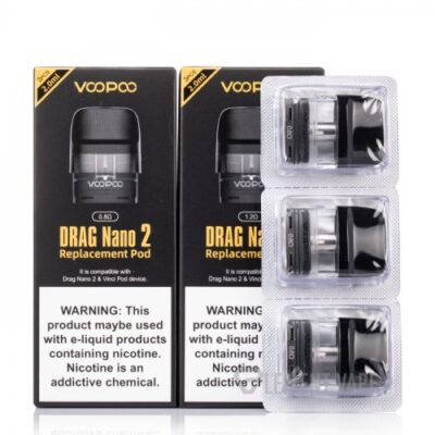 VooPoo Drag Nano 2 Pods - 3 Pack