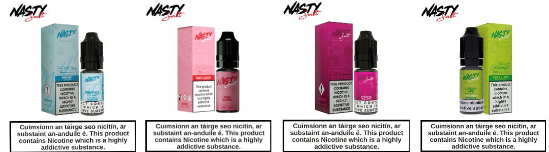 Nasty Juice Salts eliquid 10ml