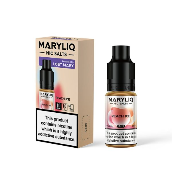 MARYLIQ E-Liquid 10ml - Peach Ice
