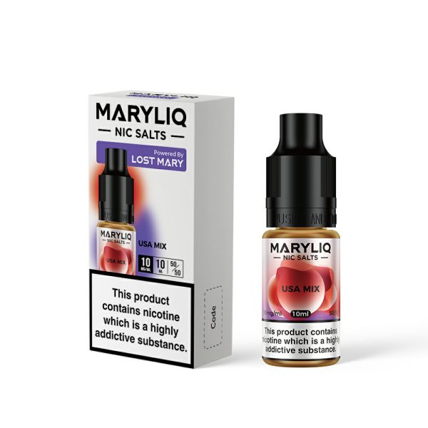 MARYLIQ E-Liquid 10ml - USA MIX